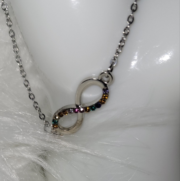 rainbow infinity bracelet - Picture 2 of 3